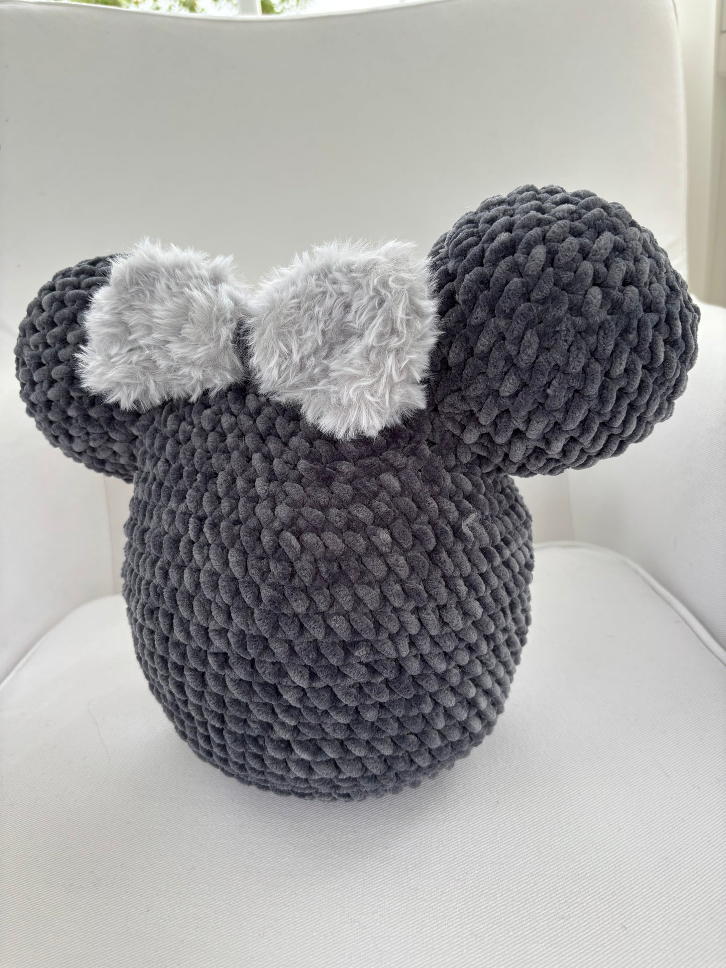 Kissen S grau ᥫ᭡