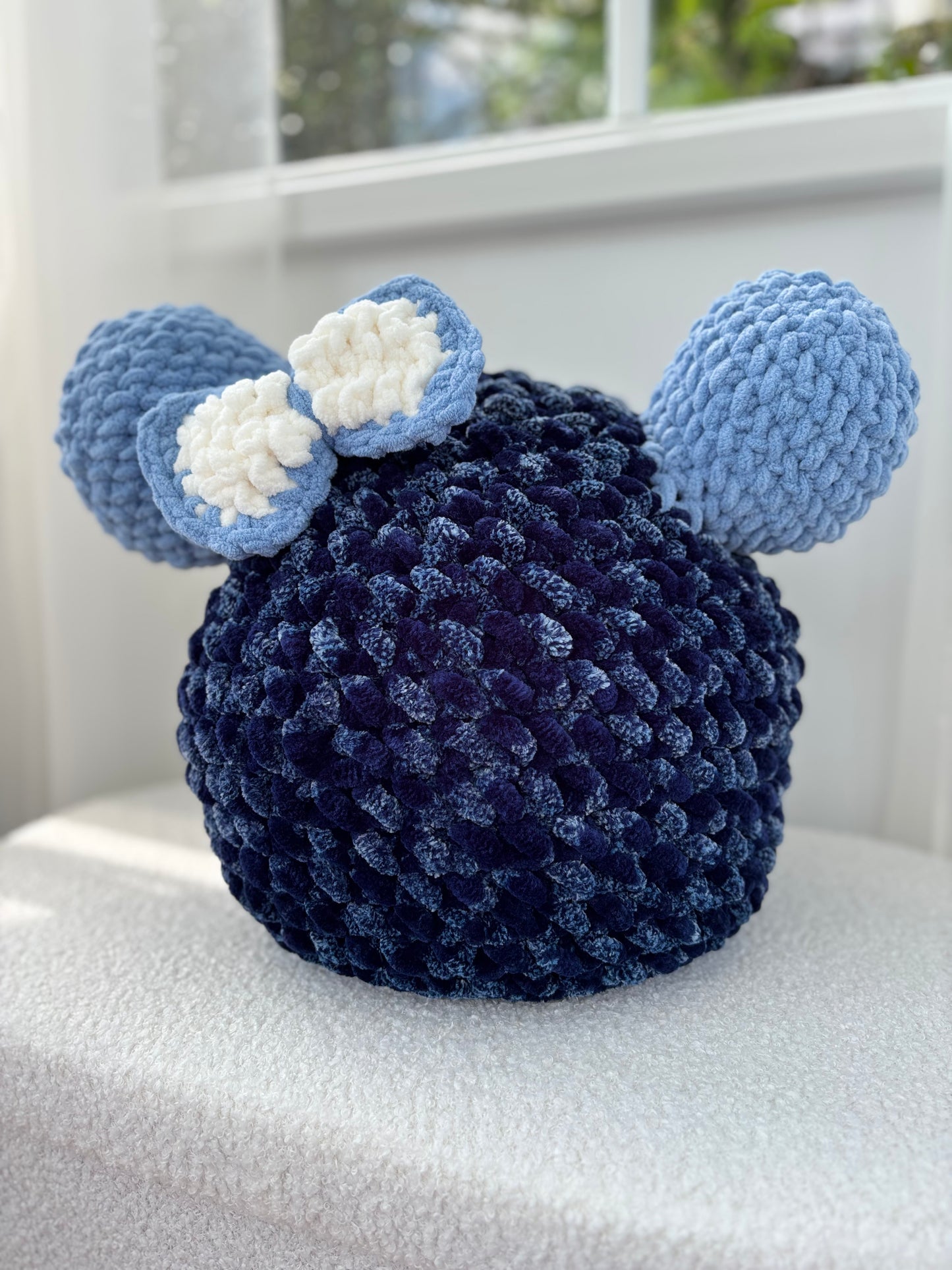 Kissen L blau ᥫ᭡