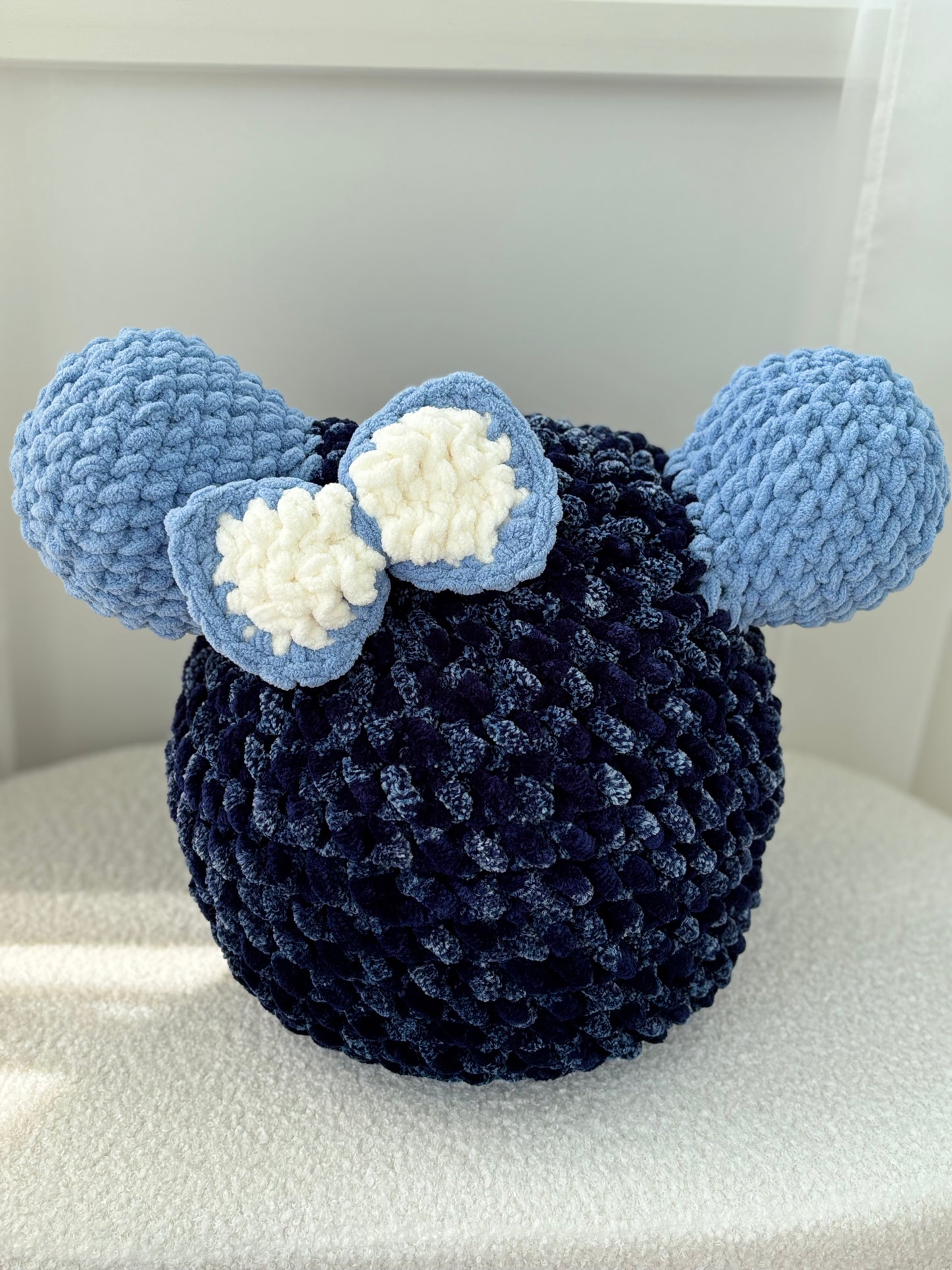 Kissen L blau ᥫ᭡